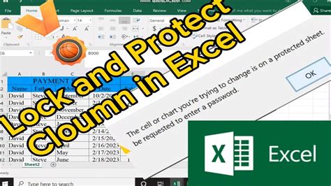 How To Lock Certain Excel Columns