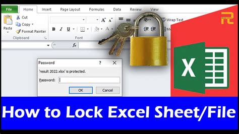 How To Lock Excel Sheet Video