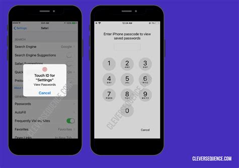 how to lock gmail with password on iphone
