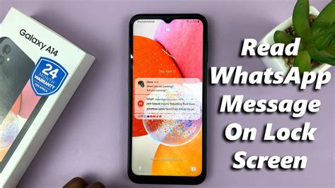 how to lock messages on lock screen