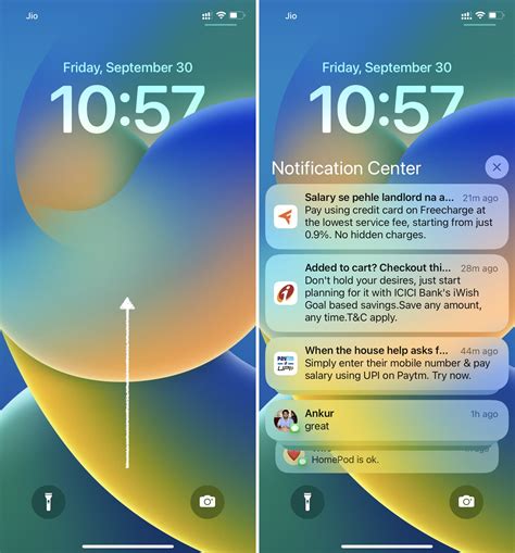 how to lock messages on lock screen iphone