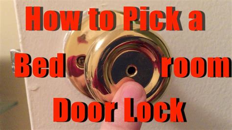 how to lock my bedroom door