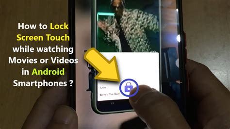 how to lock screen on android while watching video