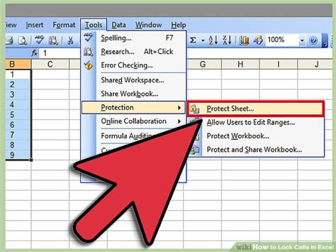 How To Lock Selected Cells In Excel Formula