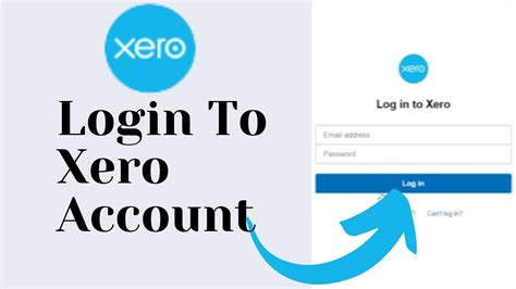 how to log in to xero