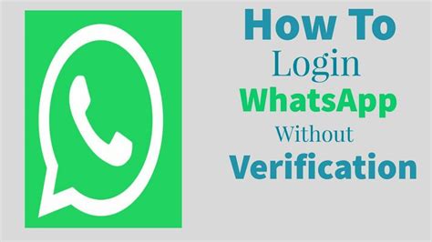 how to log in whatsapp without mobile