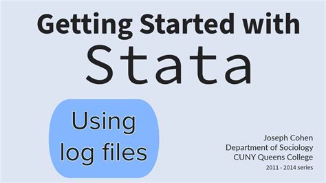 how to log variables in stata