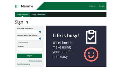 how to login manulife