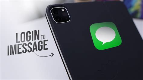 how to login to imessage