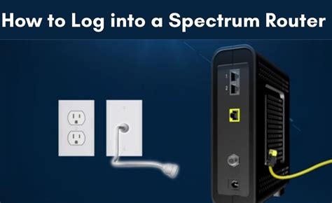 how to login to spectrum wifi router