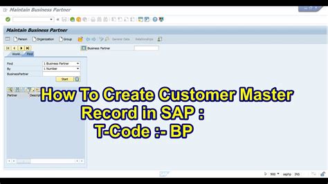 how to look up customer in sap