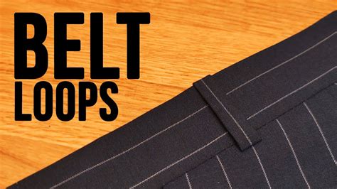 How To Loop A Belt With Metal Loops