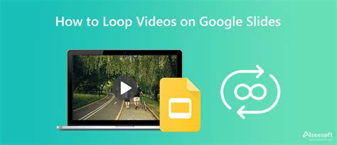 how to loop a youtube video on google slides