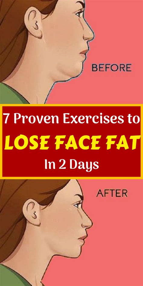 how to lose fat from face