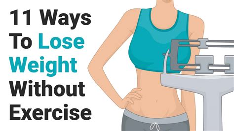 How To Lose Weight When Can T Exercise