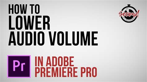 How to Level Audio in Premiere Pro YouTube