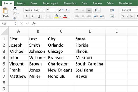 how to mail merge name tags from excel to word