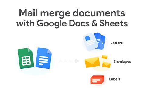 how to mail merge on google docs