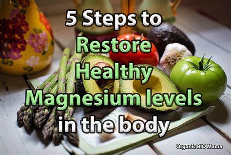 How To Maintain Magnesium Levels