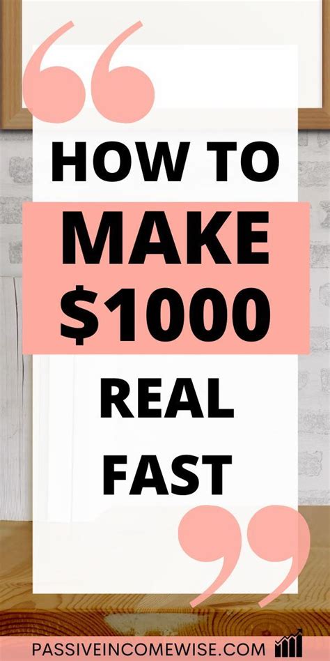 How To Make  1000 Fast On Reddit