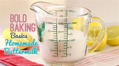 how to make 1 2 cup buttermilk