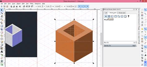 how to make 3d objects in inkscape