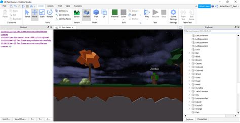 how to make a 2d game in roblox
