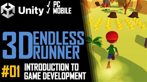 how to make a 3d endless runner game in unity