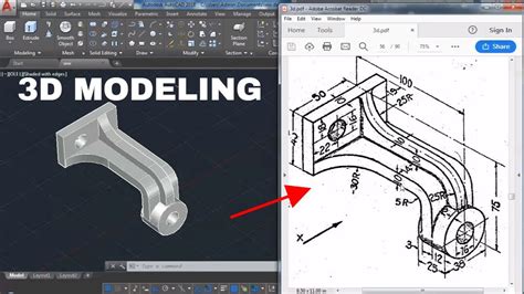 how to make a 3d model in autocad 2021