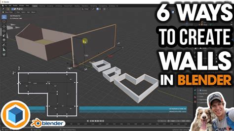 How To Make A 3D Wall In Blender
