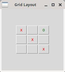 how to make a 3x3 grid in python tkinter