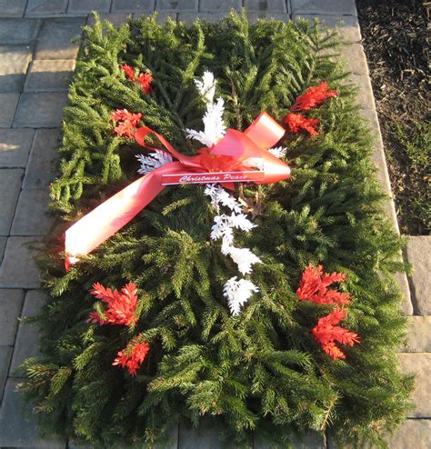 How To Make A Artificial Grave Blanket