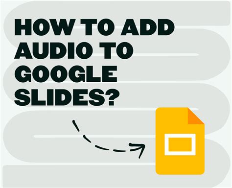how to make a audio file on google slides