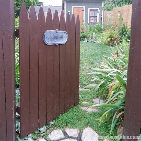 How To Make A Backyard Gate