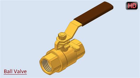 How To Make A Ball Valve In Inventor