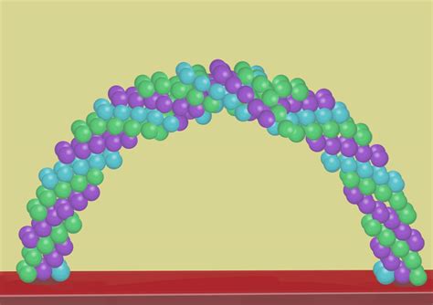 How To Make A Balloon Arch With Thread