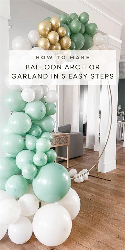 How To Make A Balloon Garland Using String
