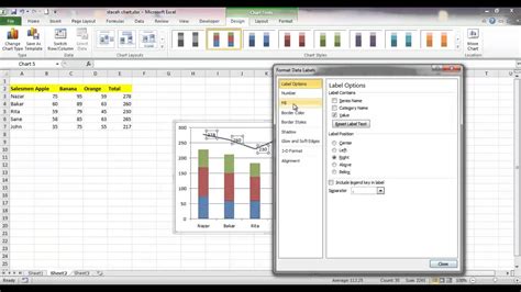 how to make a bar graph in excel for mac