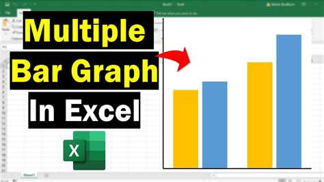how to make a bar graph in excel youtube