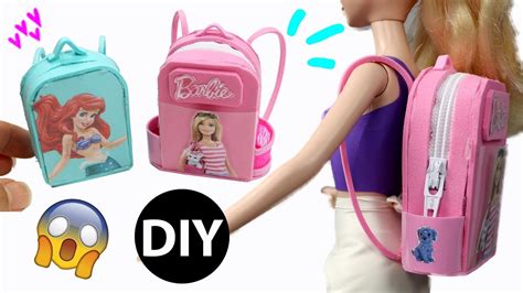 How To Make A Barbie Backpack Easy