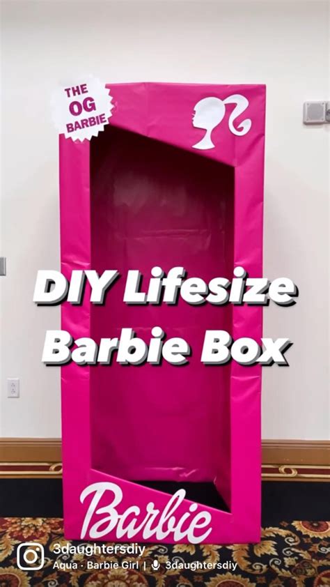 How To Make A Barbie In Box
