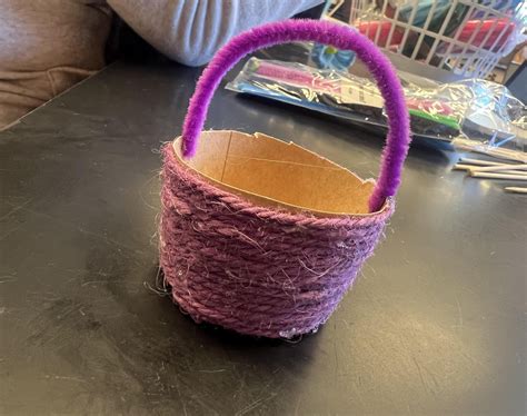 How To Make A Basket With String