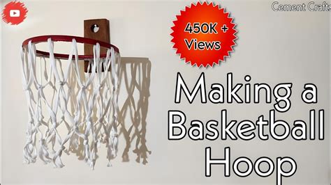 How To Make A Basketball Hoop With String