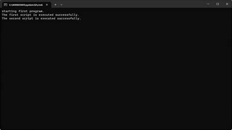 how to make a batch file wait until command completes