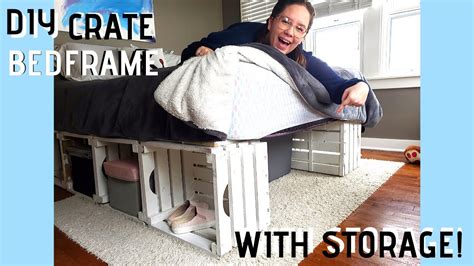 How To Make A Bed Frame Out Of Crates