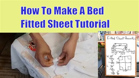 how to make a bed with printed sheets