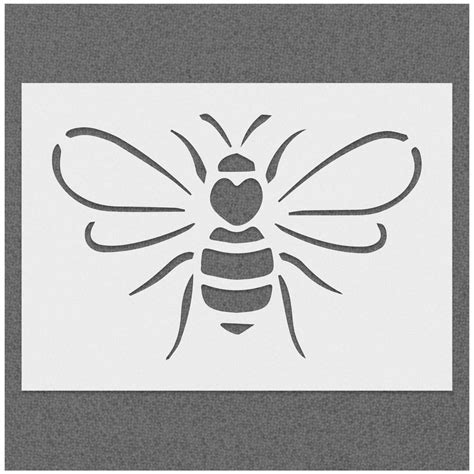 How To Make A Bee Stencil