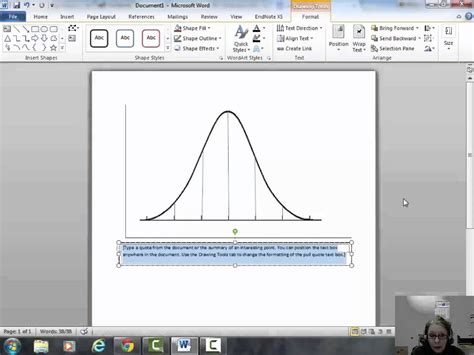 How To Make A Bell Curve Graph In Word
