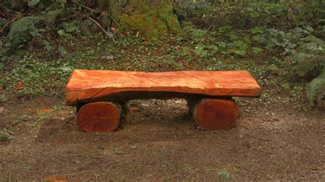 How To Make A Bench From Logs