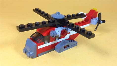 how to make a big lego helicopter